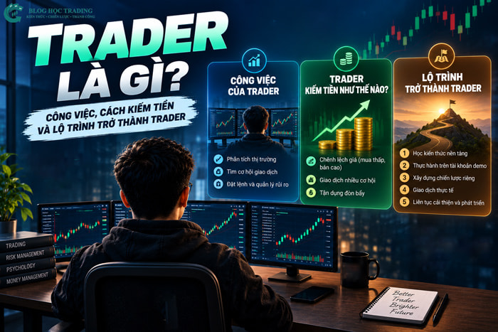 Trader là gì? Công việc, cách kiếm tiền và lộ trình trở thành Trader Trader là gì? Công việc và lộ trình trở thành Trader