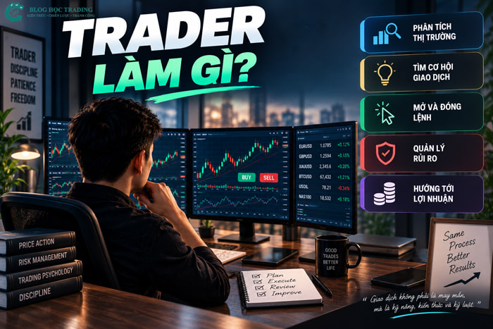 Trader là gì? Công việc và lộ trình trở thành Trader