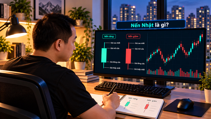 Nến Nhật là gì? Cách đọc biểu đồ nến cho người mới
