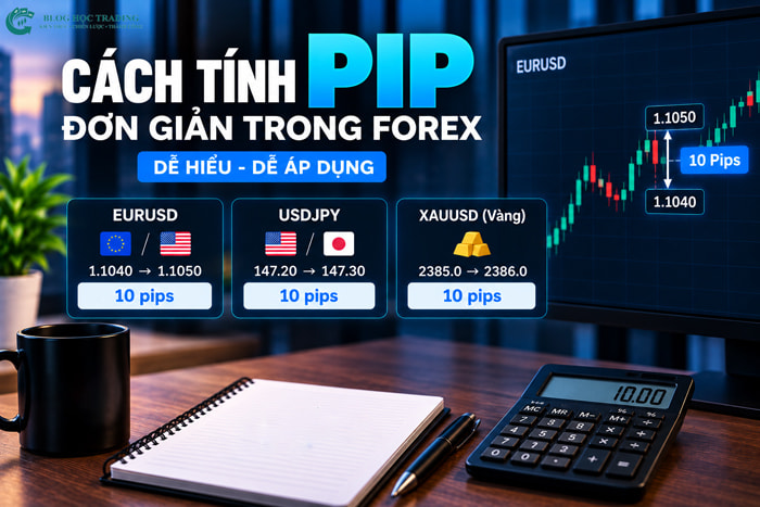 Pip là gì? Cách tính Pip trong Forex dễ hiểu cho người mới