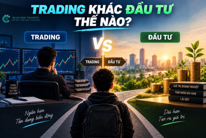 Trading khác Đầu Tư thế nào? So sánh chi tiết cho người mới Trading khác Đầu Tư thế nào? So sánh chi tiết cho người mới