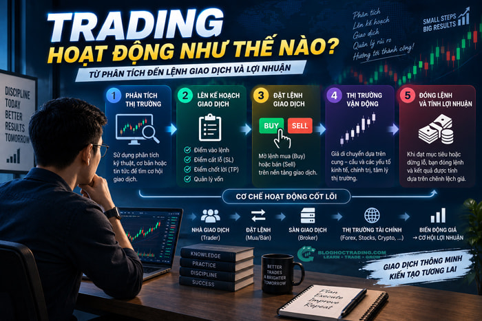 Trading là gì? Giải thích dễ hiểu cho người mới