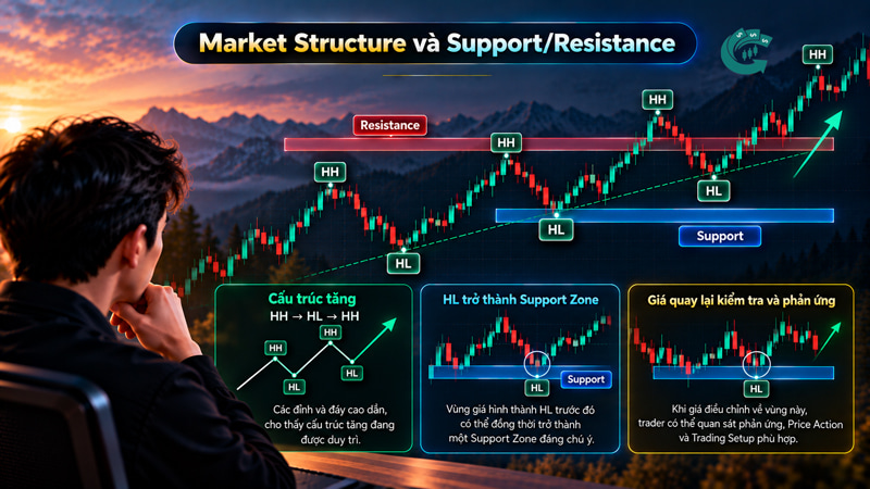 Market Structure là gì? Cách đọc cấu trúc thị trường cho người mới