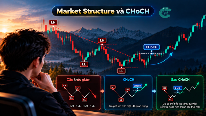Market Structure là gì? Cách đọc cấu trúc thị trường cho người mới