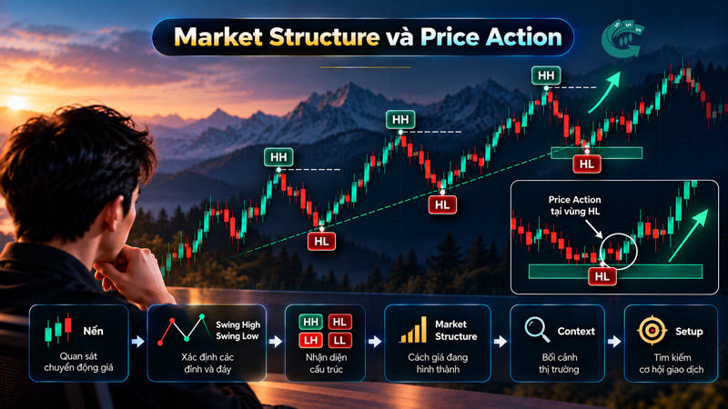 Market Structure là gì? Cách đọc cấu trúc thị trường cho người mới