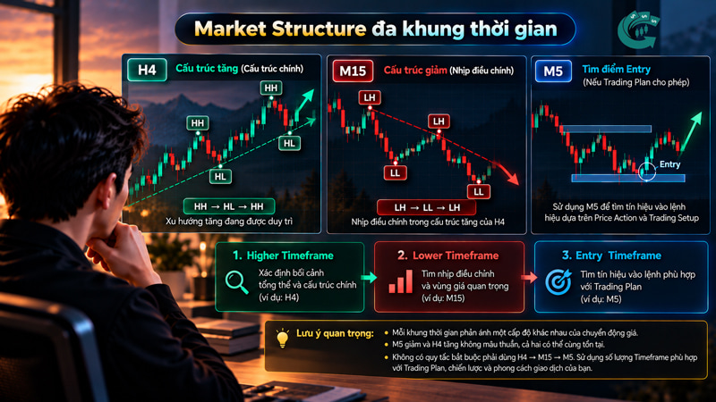 Market Structure là gì? Cách đọc cấu trúc thị trường cho người mới