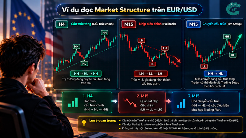 Market Structure là gì? Cách đọc cấu trúc thị trường cho người mới