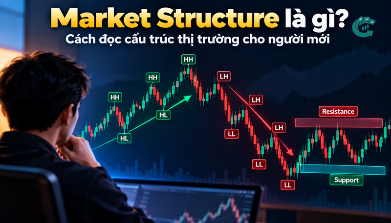 Market Structure là gì? Cách đọc cấu trúc thị trường cho người mới